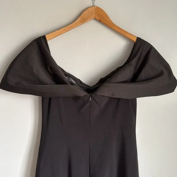 ML Monique Lhuillier Luna Crepe Mini Dress - Picture 7 of 13